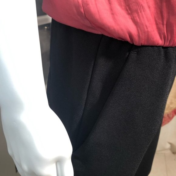 Zara color block slit open back high halter neck - Picture 4 of 9